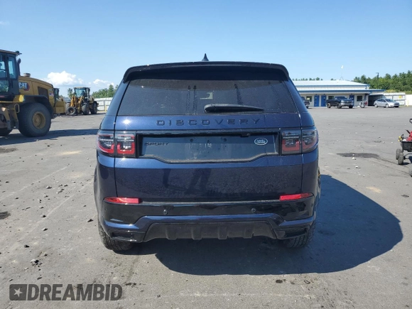 2021 Land Rover Discovery Sport S R-Dynamic with VIN SALCT2FX0MH890939, listed as a Copart auction lot 70275394 with 22,377 mi miles and Salvage Title. Bid and sale history available at carsss.com. Image 6.