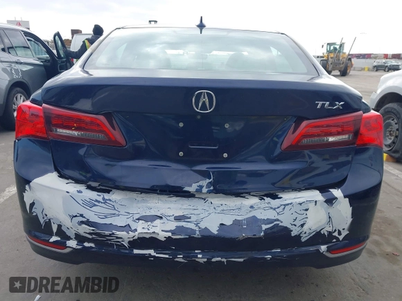 2015 Acura TLX Tech with VIN 19UUB1F51FA004938, listed as a IAAI auction lot 42083428 with 108,397 mi miles. Bid and sale history available at carsss.com. Image 6.