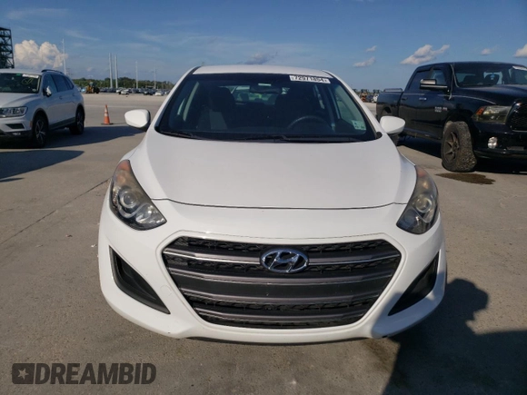 2017 Hyundai Elantra GT with VIN KMHD35LH8HU380003, listed as a Copart auction lot 72971854 with 76,678 mi miles and Non Repairable. Bid and sale history available at carsss.com. Image 5.