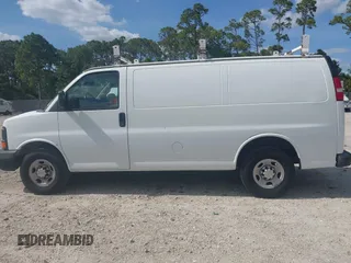 2016 Chevrolet Express Cargo Van with VIN 1GCWGAFF9G1174306, listed as a IAAI auction lot 42028351 with 154,646 mi miles. Bid and sale history available at carsss.com. Image 14.