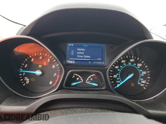 2014 Ford Escape SE with VIN 1FMCU0GX5EUD25338, listed as a Copart auction lot 53167645 with 171,443 mi miles and Clean Title. Bid and sale history available at carsss.com. Image 9.