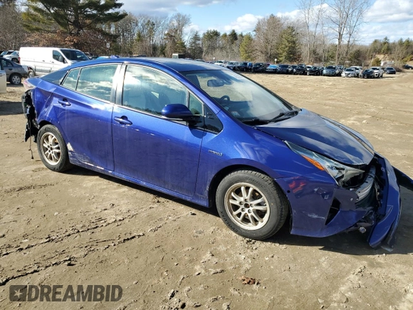 2017 Toyota Prius Two with VIN JTDKARFU3H3050034, listed as a Copart auction lot 46259835 with 144,188 mi miles and Salvage Title. Bid and sale history available at DreamBid. Image 4.