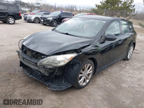 2010 Mazda 3 s Grand Touring with VIN JM1BL1H55A1324093, listed as a IAAI auction lot 41971396 with 138,977 mi miles. Bid and sale history available at carsss.com. Image 2.