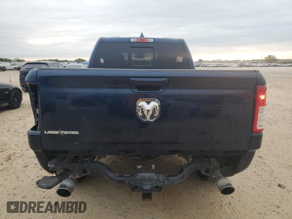 2022 Ram 1500 Big Horn with VIN 1C6RREMT0NN475485, listed as a Copart auction lot 78868054 with 52,306 mi miles and Salvage Title. Bid and sale history available at carsss.com. Image 6.