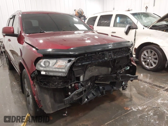 2017 Dodge Durango GT with VIN 1C4RDJDG2HC758070, listed as a IAAI auction lot 41898378 with 153,856 mi miles and . Bid and sale history available at carsss.com. Image 6.