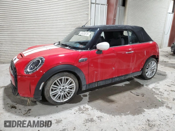2024 MINI Convertible Cooper S с VIN WMW43DL06R3S17556, выставлен на аукционе Copart как лот 88520075 с пробегом 10 529 миль миль и Списание • Salvage title. История ставок и продаж доступна на DreamBid. Изображение 1.