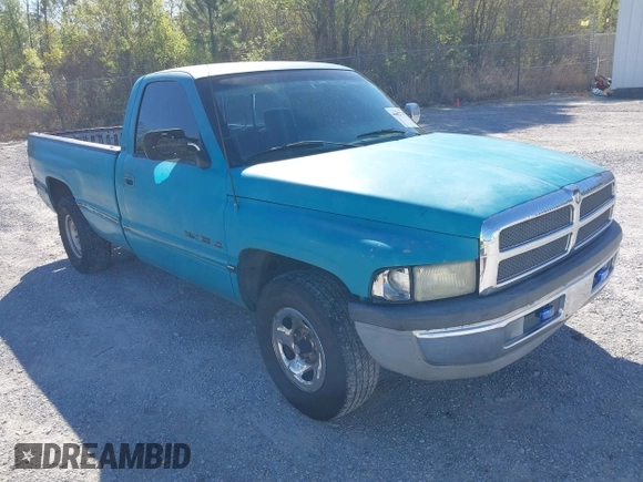 1997 Dodge Ram 1500 with VIN 1B7HC16Y6VS148615, listed as a IAAI auction lot 41852710 with 253,322 mi miles. Bid and sale history available at carsss.com. Image 1.