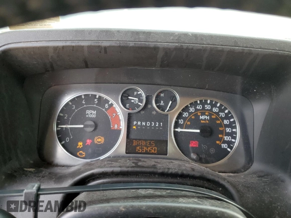 2007 Hummer H3 SUV with VIN 5GTDN13E078193447, listed as a Copart auction lot 67663434 with 153,450 mi miles and Salvage Title. Bid and sale history available at carsss.com. Image 9.