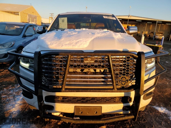 2022 Ram 1500 with VIN 1C6SRFSM5NN265466, listed as a Copart auction lot 41863195 with 74,442 mi miles and Salvage title. Bid and sale history available at DreamBid. Image 5.