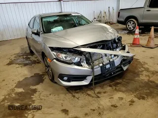 2017 Honda Civic Sedan EX-T with VIN 19XFC1F34HE203114, listed as a Copart auction lot 51485085 with 58,383 mi miles and Salvage Title. Bid and sale history available at carsss.com. Image 14.