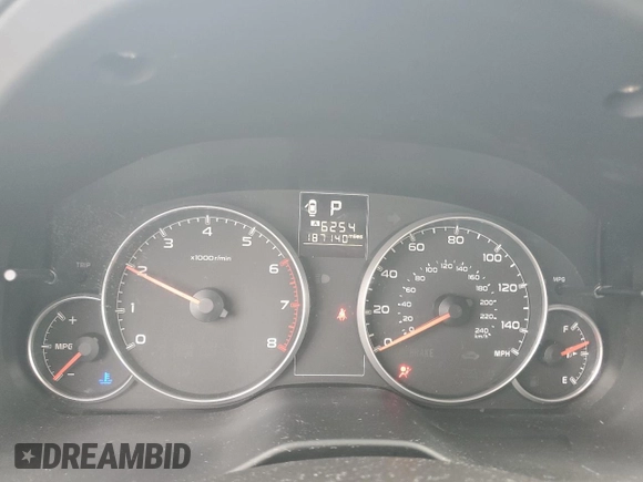 2014 Subaru Legacy Premium with VIN 4S3BMBD65E3016174, listed as a Copart auction lot 63351485 with 187,140 mi miles and Clean title. Bid and sale history available at DreamBid. Image 9.