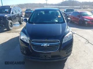 2015 Chevrolet Trax LS with VIN KL7CJKSBXFB068806, listed as a IAAI auction lot 41680339 with 129,882 mi miles. Bid and sale history available at carsss.com. Image 13.