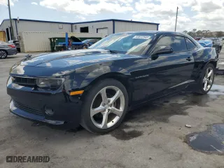 2014 Chevrolet Camaro LT with VIN 2G1FB1E36E9175047, listed as a Copart auction lot 53872545 with 175,912 mi miles and Salvage Title. Bid and sale history available at carsss.com. Image 1.