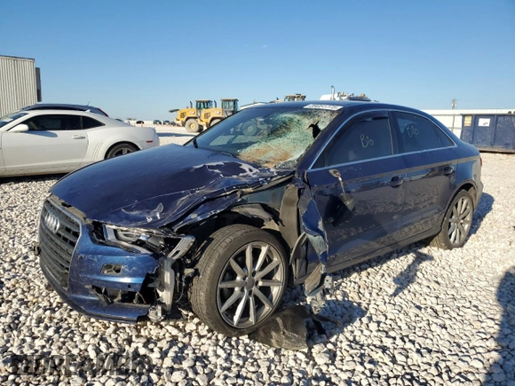 2015 Audi A3 2.0 TDI Premium Plus with VIN WAUCJGFF4F1082071, listed as a Copart auction lot 89051775 with 148,256 mi miles and Salvage Title. Bid and sale history available at carsss.com. Image 1.