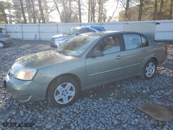 2006 Chevrolet Malibu LT w/0LT with VIN 1G1ZT53F46F227153, listed as a Copart auction lot 49429205 with 155,286 mi miles and Salvage Title. Bid and sale history available at carsss.com. Image 1.