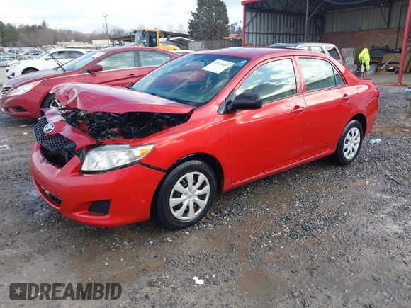 2010 Toyota Corolla with VIN 2T1BU4EE2AC309033, listed as a IAAI auction lot 41521887 with 305,228 mi miles. Bid and sale history available at carsss.com. Image 2.