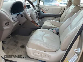 2003 Lexus RX 300 with VIN JTJGF10U130162050, listed as a Copart auction lot 63095124 with 0 mi miles and Salvage Title. Bid and sale history available at carsss.com. Image 7.