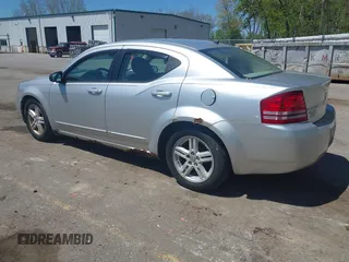 2008 Dodge Avenger SXT with VIN 1B3LC56K08N660467, listed as a IAAI auction lot 42223218 with 125,281 mi miles and . Bid and sale history available at DreamBid. Image 3.