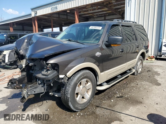 2006 Ford Expedition Eddie Bauer with VIN 1FMFU17546LA04724, listed as a Copart auction lot 44200225 with 83,738 mi miles and Salvage Title. Bid and sale history available at carsss.com. Image 1.