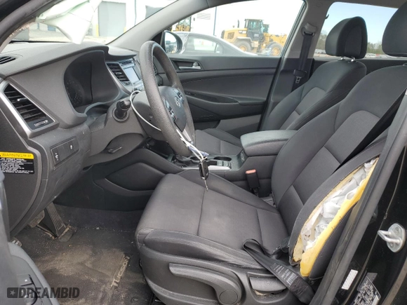 2017 Hyundai Tucson SE with VIN KM8J23A48HU291624, listed as a Copart auction lot 43075805 with 86,670 mi miles and Salvage Title. Bid and sale history available at carsss.com. Image 7.