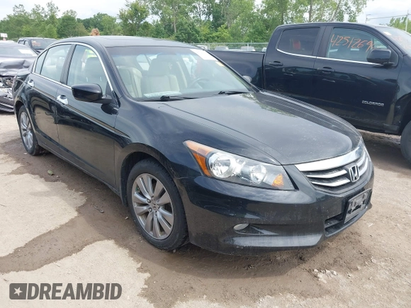 2011 Honda Accord EX-L with VIN 1HGCP3F89BA019619, listed as a IAAI auction lot 42521230 with 111,549 mi miles and . Bid and sale history available at DreamBid. Image 1.