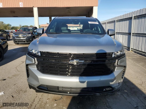 2024 Chevrolet Tahoe RST with VIN 1GNSKRKD2RR223261, listed as a Copart auction lot 73225044 with 10,258 mi miles and Salvage Title. Bid and sale history available at carsss.com. Image 5.