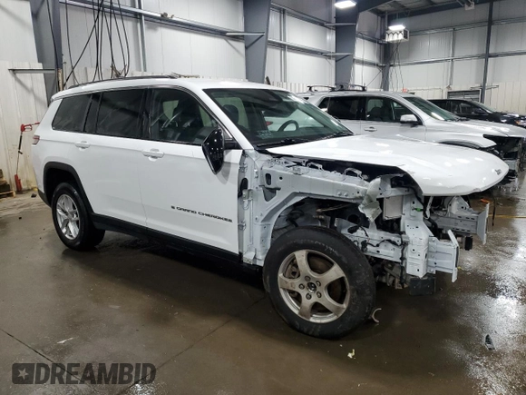 2022 Jeep Grand Cherokee Altitude z VIN 1C4RJKAG7N8624317, wystawiony jako Copart lot #52625865 z przebiegiem 46 953 mil mil oraz Szkoda całkowita • Salvage title. Historia ofert i sprzedaży dostępna na DreamBid. Obrazek 4.