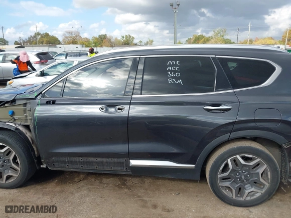 2021 Hyundai Santa Fe Limited with VIN 5NMS44AL3MH315913, listed as a IAAI auction lot 41134466 with 47,792 mi miles. Bid and sale history available at carsss.com. Image 15.