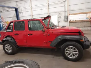 2023 Jeep Wrangler Sport S with VIN 1C4HJXDN1PW630003, listed as a IAAI auction lot 40989202 with 48,000 mi miles and . Bid and sale history available at DreamBid. Image 13.