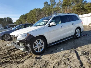 2014 Mercedes-Benz GL 450 with VIN 4JGDF7CE8EA354832, listed as a Copart auction lot 42711825 with 91,570 mi miles and Non repairable. Bid and sale history available at DreamBid. Image 1.