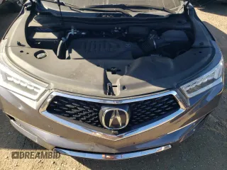2017 Acura MDX Advance with VIN 5FRYD4H88HB044042, listed as a Copart auction lot 76552514 with 77,475 mi miles and Salvage title. Bid and sale history available at DreamBid. Image 12.