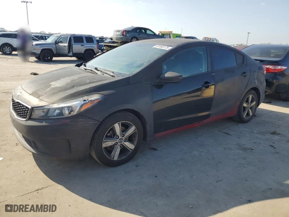 2018 Kia Forte LX with VIN 3KPFL4A78JE224856, listed as a Copart auction lot 44166175 with 100,538 mi miles and Salvage Title. Bid and sale history available at carsss.com. Image 1.