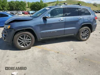 2019 Jeep Grand Cherokee Limited with VIN 1C4RJFBG0KC832120, listed as a Copart auction lot 61640695 with 37,844 mi miles and Salvage title. Bid and sale history available at DreamBid. Image 1.