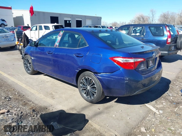 2014 Toyota Corolla L with VIN 5YFBURHE4EP006267, listed as a IAAI auction lot 41658018 with 96,423 mi miles and . Bid and sale history available at DreamBid. Image 3.