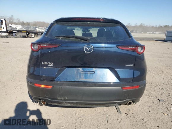 2022 Mazda CX-30 S with VIN 3MVDMBAL3NM440405, listed as a Copart auction lot 42310475 with 40,920 mi miles and Salvage title. Bid and sale history available at DreamBid. Image 6.