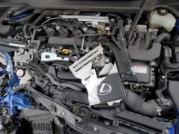 2021 Lexus UX with VIN JTHE9JBH0M2042519, listed as a Copart auction lot 84238734 with 0 mi miles and Non Repairable. Bid and sale history available at carsss.com. Image 12.