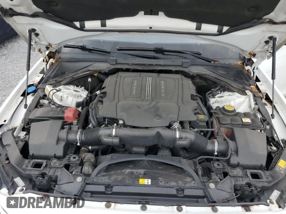 2017 Jaguar XF 35t Premium with VIN SAJBD4BV7HCY48451, listed as a Copart auction lot 58133385 with 65,085 mi miles and Salvage title. Bid and sale history available at DreamBid. Image 11.