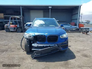 2021 BMW X3 sDrive30i with VIN 5UXTY3C08M9E91116, listed as a IAAI auction lot 41799060 with 25,049 mi miles. Bid and sale history available at carsss.com. Image 12.