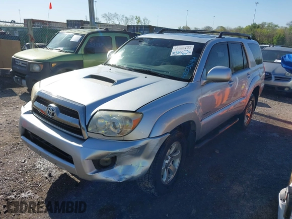 2007 Toyota 4Runner SR5 with VIN JTEZU14R870097383, listed as a IAAI auction lot 42036194 with 337,589 mi miles. Bid and sale history available at carsss.com. Image 18.