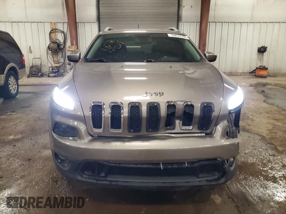 2017 Jeep Cherokee Latitude with VIN 1C4PJMCBXHW529027, listed as a Copart auction lot 53612745 with 101,417 mi miles and Salvage title. Bid and sale history available at DreamBid. Image 5.