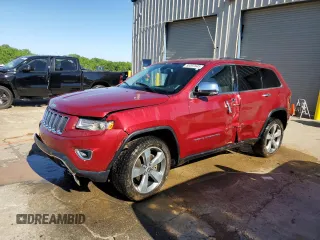 2014 Jeep Grand Cherokee Limited with VIN 1C4RJEBM6EC433412, listed as a Copart auction lot 55397645 with 52,941 mi miles and Salvage Title. Bid and sale history available at DreamBid. Image 1.