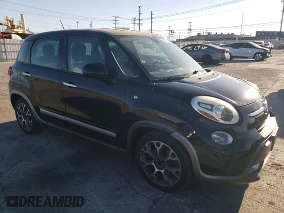 2014 FIAT 500L Trekking with VIN ZFBCFADH3EZ018810, listed as a Copart auction lot 78833464 with 103,258 mi miles and Clean Title. Bid and sale history available at carsss.com. Image 4.