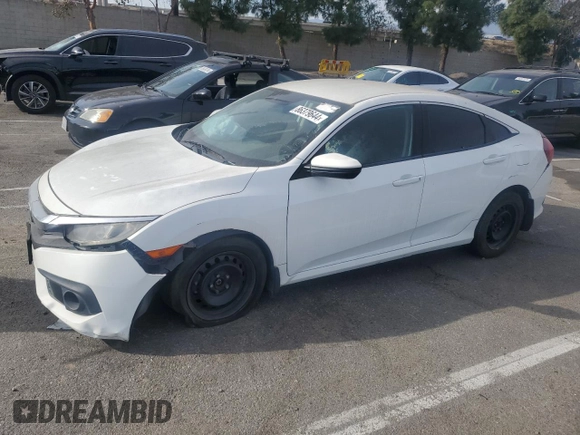 2017 Honda Civic Sedan LX with VIN 19XFC2F63HE200074, listed as a Copart auction lot 86379644 with 0 mi miles and Clean Title. Bid and sale history available at carsss.com. Image 1.