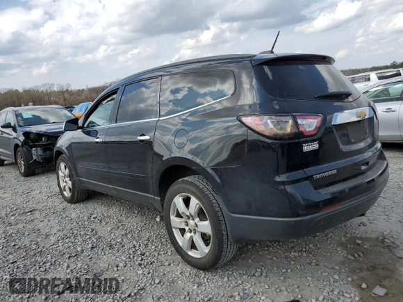 2017 Chevrolet Traverse LT with VIN 1GNKRGKD0HJ100149, listed as a Copart auction lot 45469854 with 184,348 mi miles and Salvage Title. Bid and sale history available at DreamBid. Image 2.