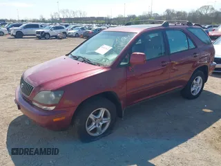 1999 Lexus RX 300 Luxury SUV with VIN JT6HF10U0X0076717, listed as a IAAI auction lot 41907043 with 149,379 mi miles. Bid and sale history available at carsss.com. Image 2.