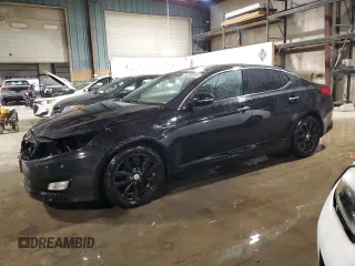 2015 Kia Optima EX z VIN 5XXGN4A7XFG437966, wystawiony jako Copart lot #53366295 z przebiegiem 136 120 mil mil oraz Szkoda całkowita • Salvage title. Historia ofert i sprzedaży dostępna na DreamBid. Obrazek 1.