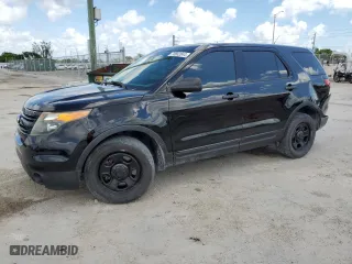 2015 Ford Utility Police Interceptor with VIN 1FM5K8AR8FGC66955, listed as a Copart auction lot 70662844 with 115,260 mi miles and Salvage Title. Bid and sale history available at carsss.com. Image 1.