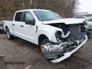 2022 Ford F-150 XL with VIN 1FTFW1E82NFC46176, listed as a IAAI auction lot 41090788 with 22,962 mi miles. Bid and sale history available at carsss.com. Image 1.