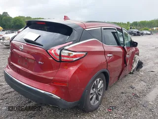 2018 Nissan Murano SL z VIN 5N1AZ2MG9JN168782, wystawiony jako IAAI lot #42378231 z przebiegiem 133 668 mil mil oraz . Historia ofert i sprzedaży dostępna na DreamBid. Obrazek 4.