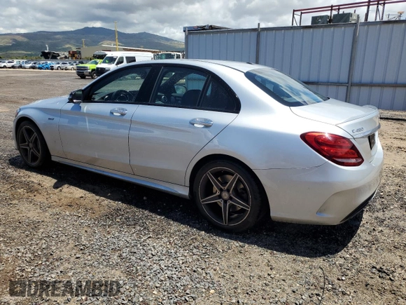 2016 Mercedes-Benz C 450 AMG with VIN 55SWF6EB7GU132835, listed as a Copart auction lot 54078565 with 25,803 mi miles and Clean title. Bid and sale history available at DreamBid. Image 2.